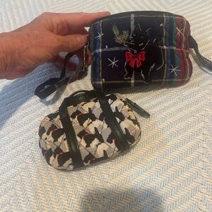2for $10 Vera Bradley mini-mini Scotty Dog Bags!